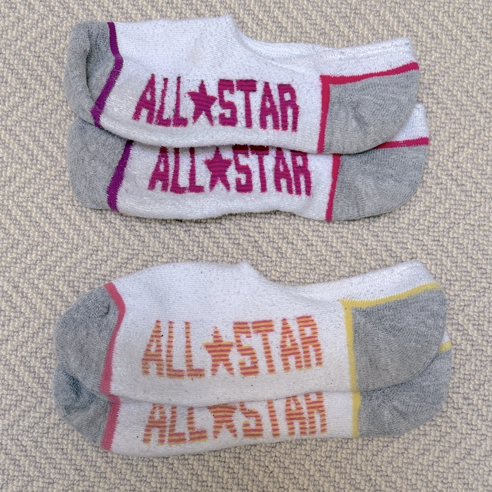 CONVERSE ALL STAR No Show Socks